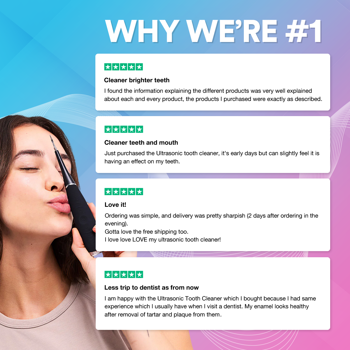 Ultrasonic Tooth Cleaner