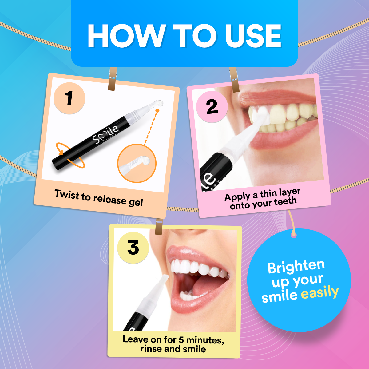 PureSmileTherapy™ Teeth Whitening Pen